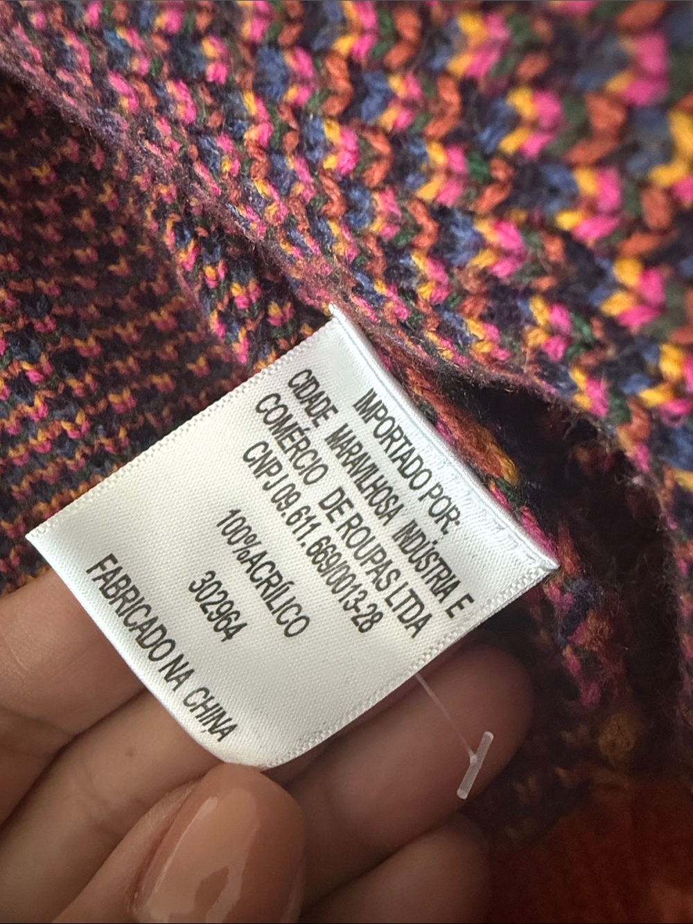 FARM RIO Rust Multicolor Leopard Print Button Cardigan - Picture 7 of 15